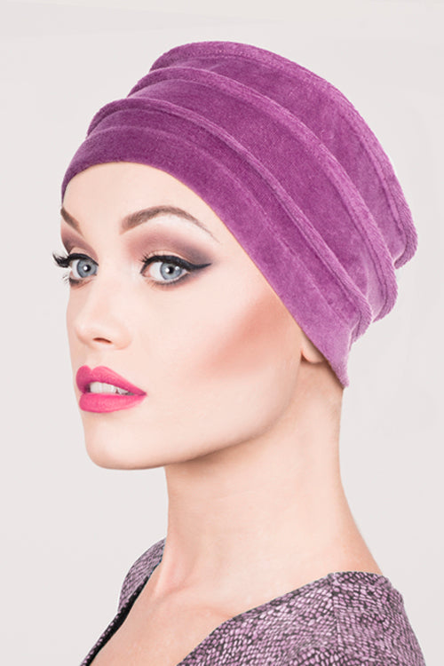Brooklyn Hat in Amethyst - Headwear by Hairworld