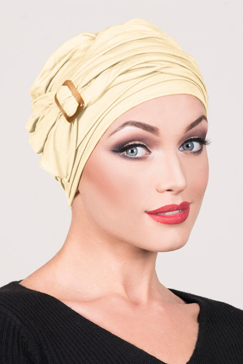 Milan Hat in Cream - Headwear by Hairworld