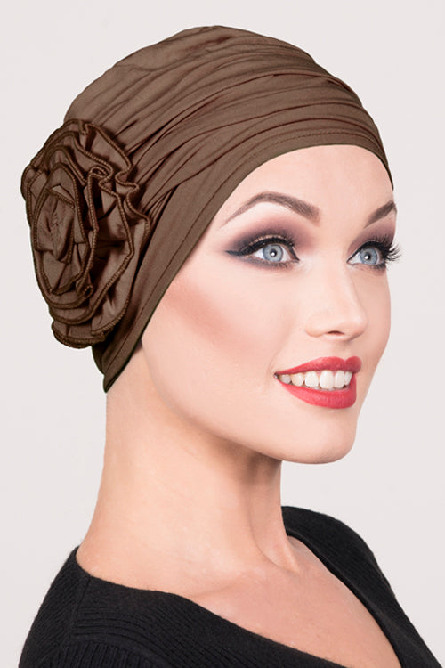Sorrento Hat in Cocoa - Headwear by Hairworld