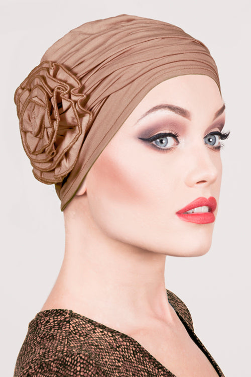 Sorrento Hat in Latte - Headwear by Hairworld