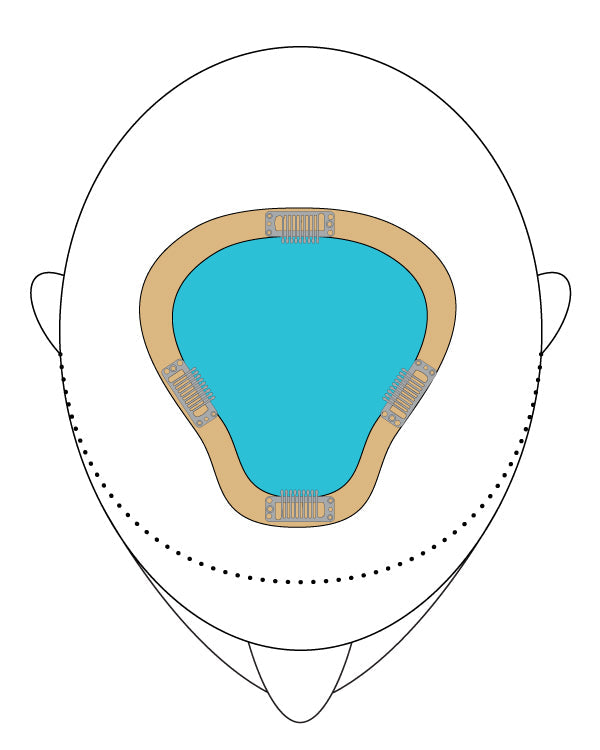 Easipart XL Human Hair & RENAU EXCLUSIVE - Jon Renau Toppers