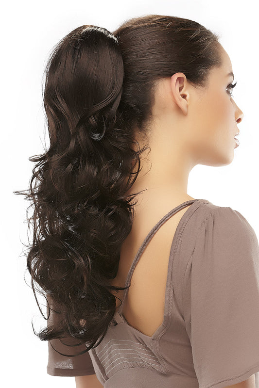 Foxy Synthetic clip-in ponytail - Jon Renau.