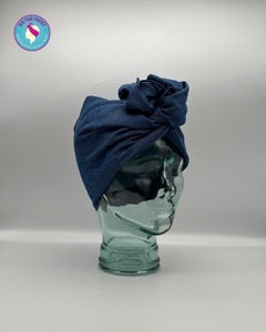 Totally Twisted Headwear - Denim
