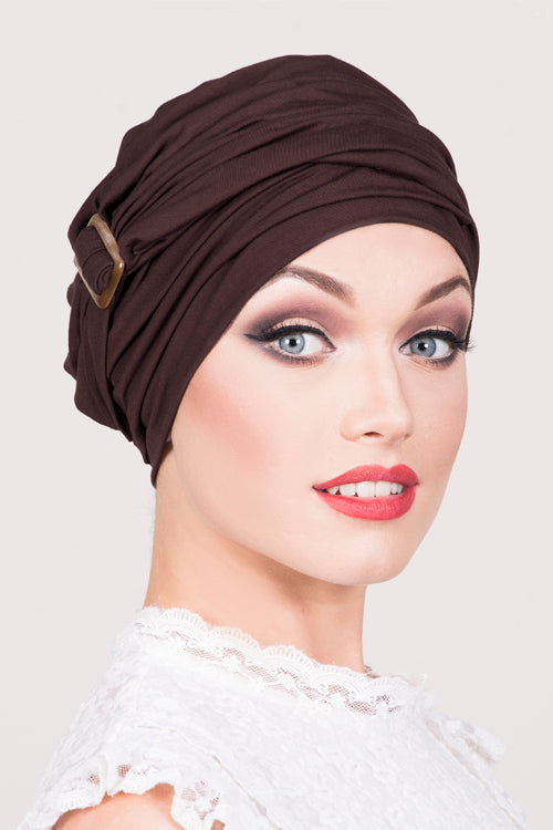 Milan Hat in Chocolate - Headwear by Hairworld