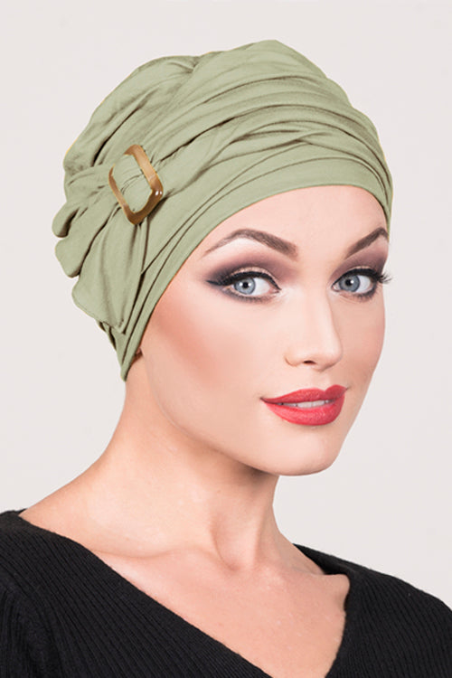 Milan Hat in Olive - Headwear by Hairworld
