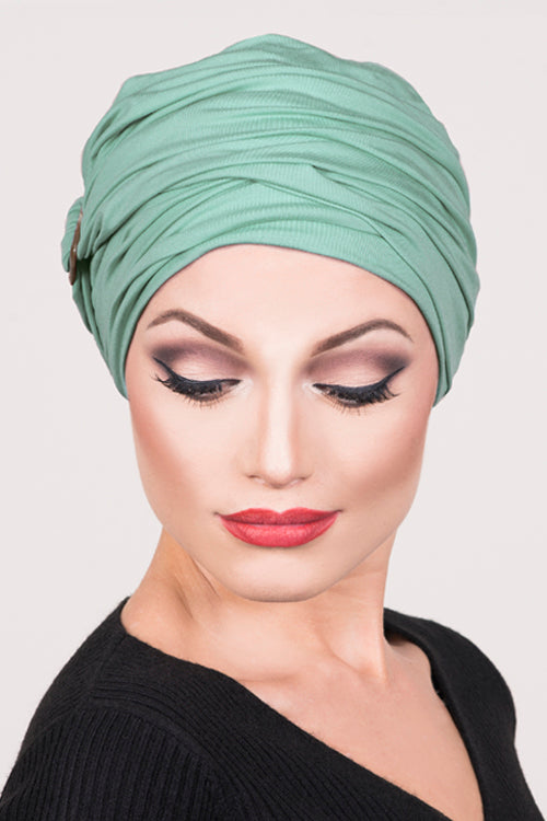 Milan Hat in Sage - Headwear by Hairworld