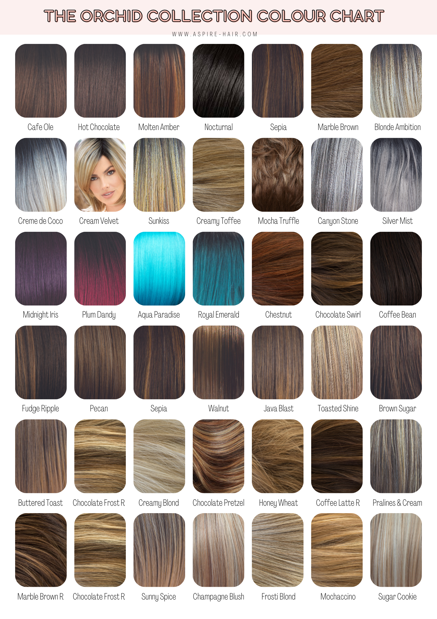 Orchid HH Human Hair TP Topper 9" Orchid Collection Rene Of Paris