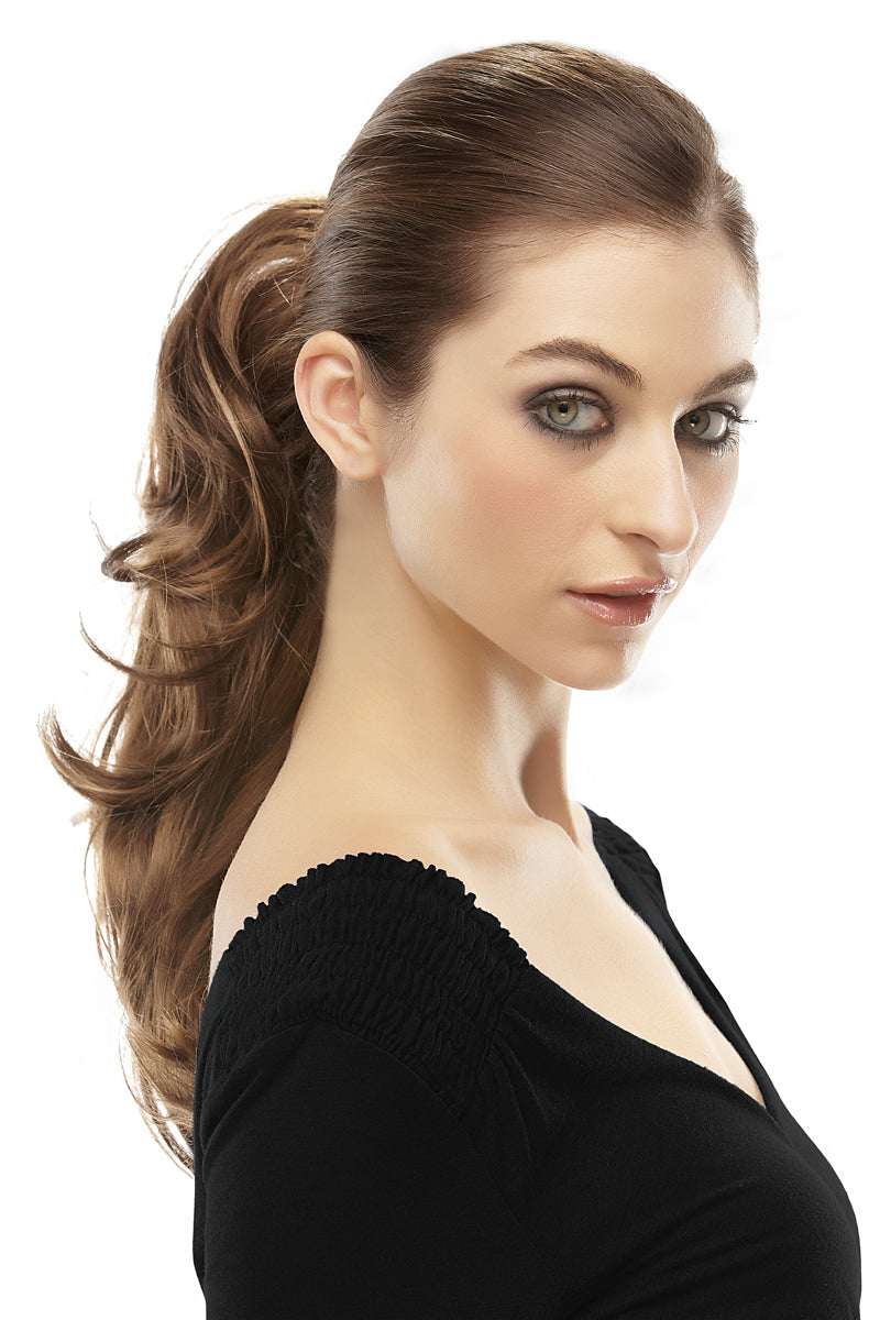 Rampage Synthetic clip-in ponytail - Jon Renau.