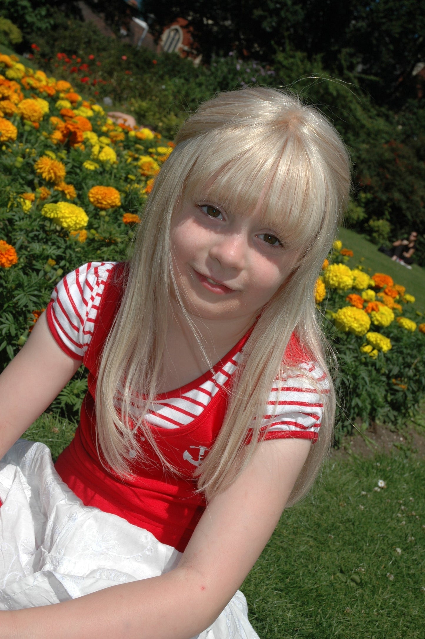 Sapphire Petite childs Human hair wig