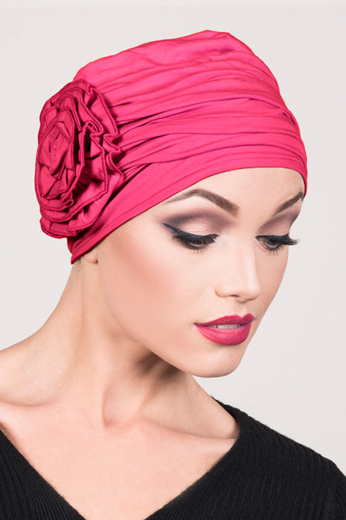 Sorrento Hat in Cerise - Headwear by Hairworld