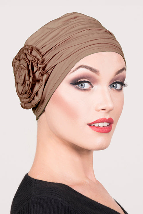 Sorrento Hat in Mocha - Headwear by Hairworld