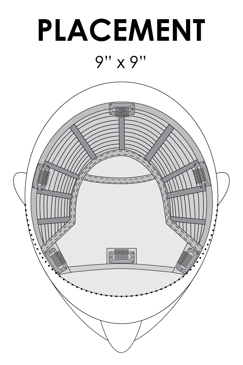 Top Smart SYNTHETIC Wavy 12" & 18" - Jon Renau Smartlace Topper