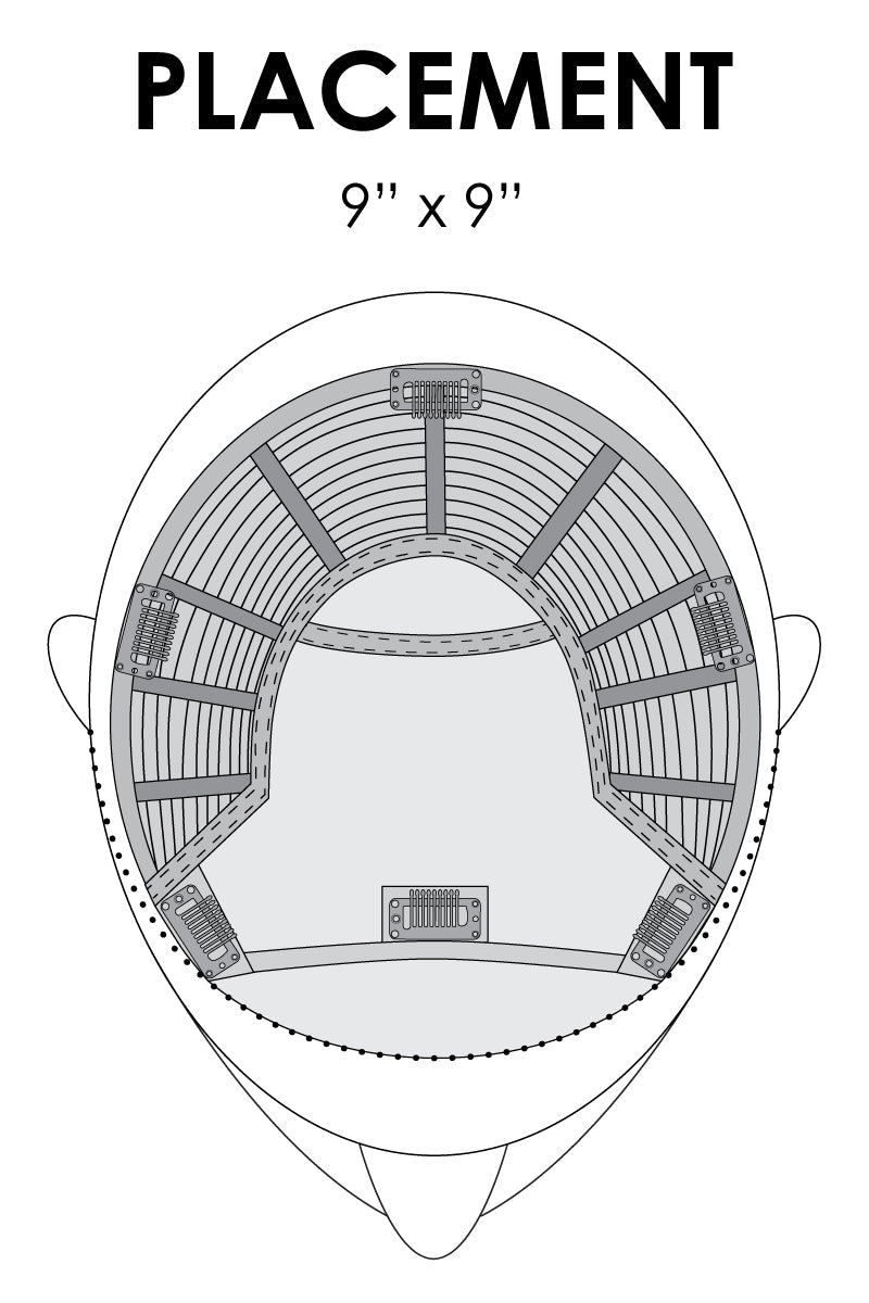 Top Smart Human Hair 12"- Jon Renau Smartlace Topper