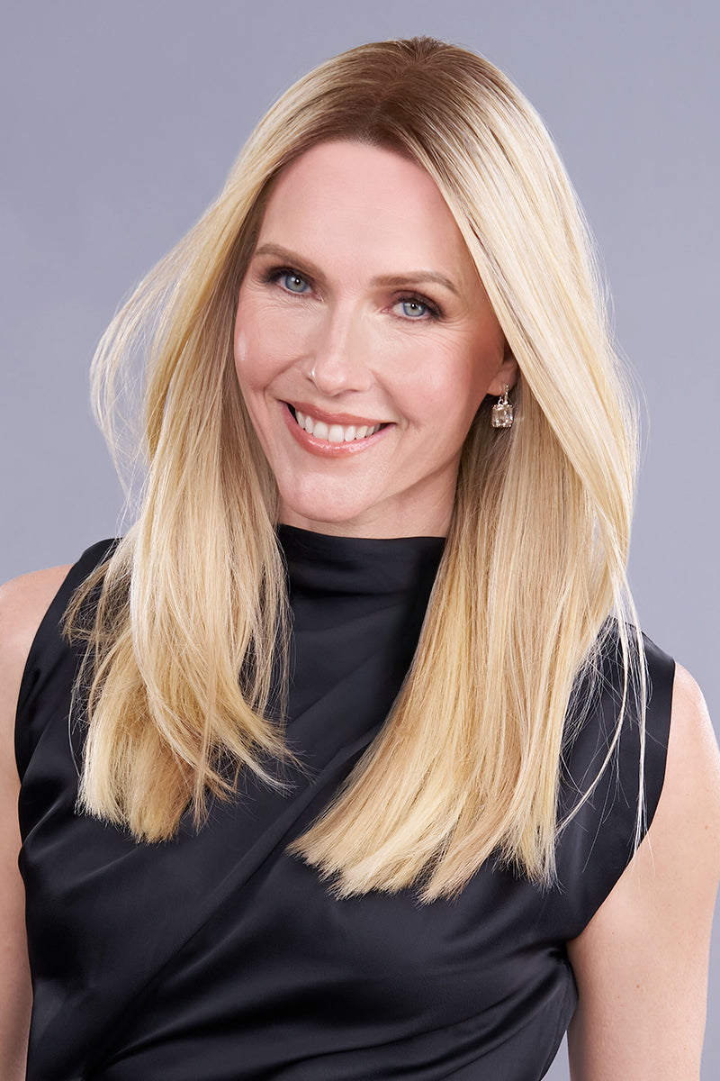 Top Trend Lace HD Synthetic Straight 18" - Jon Renau Toppers