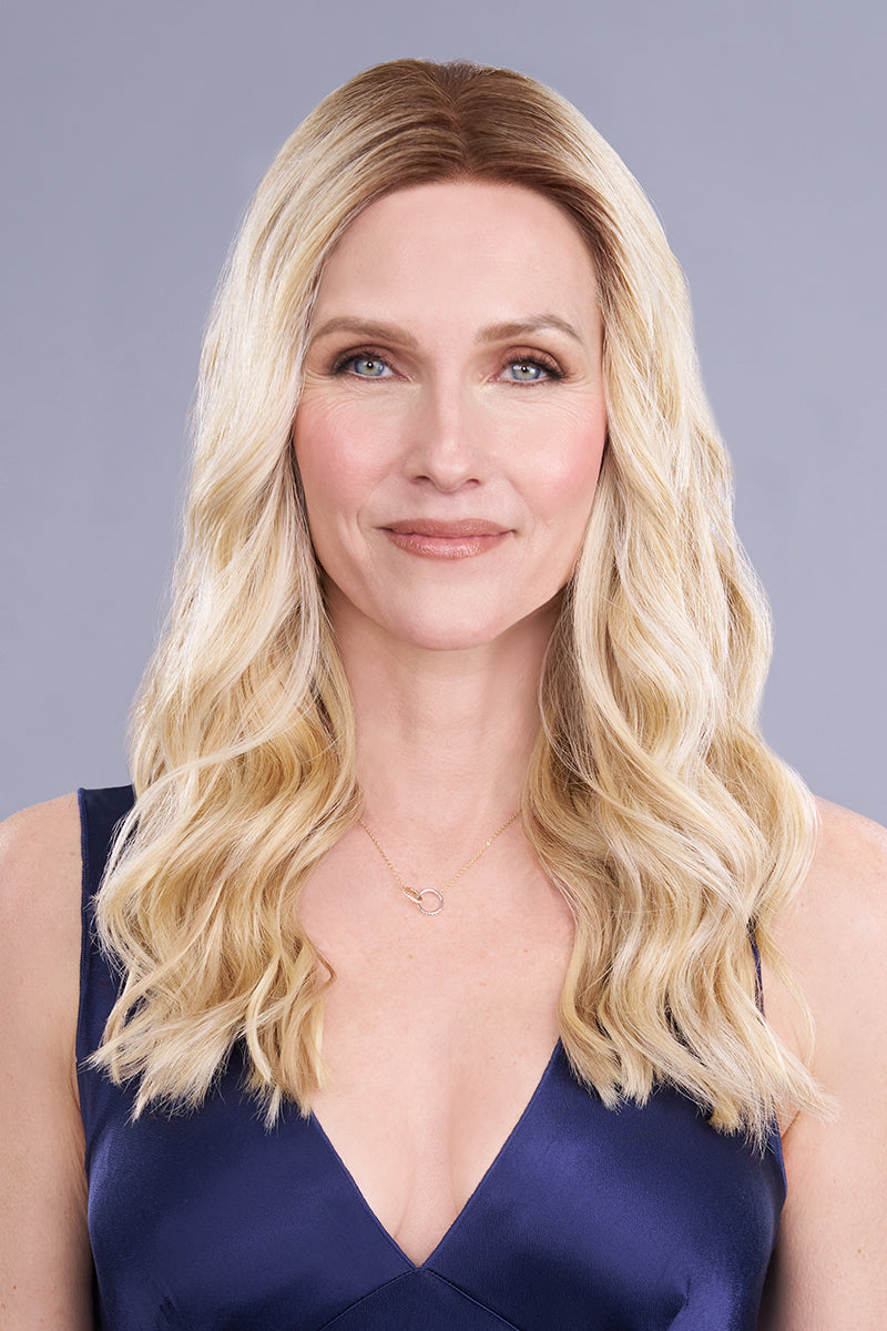 Top Trend Lace HD Synthetic Wavy 18" - Jon Renau Toppers