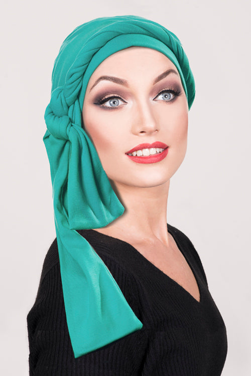 Twist & Tie in Turquoise - Headwear by Hairworld