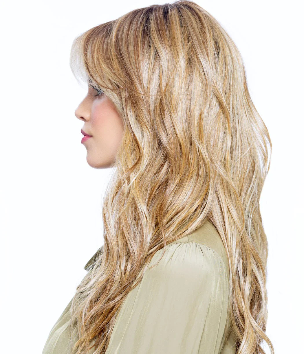 California Beach Waves Synthetic Wig - Tressallure - Classic Look Collection