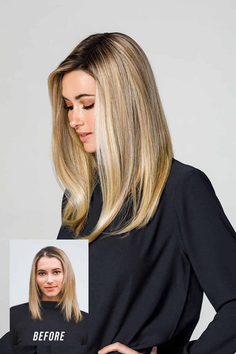 Easipart Medium HD (Heat Resistant Synthetic) 18" - Jon Renau Toppers