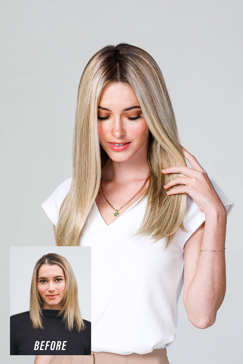 Easipart T HD (Heat Resistant Synthetic) 18" - Jon Renau Toppers